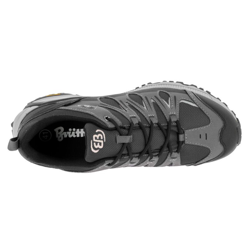 Brütting Expedition schwarz/grau - Trekkingschuh Herren 36