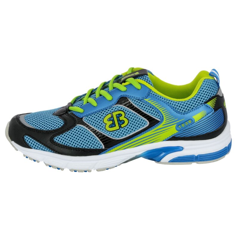 Brütting Runaway blau/schwarz/lemon 39 - Sportschuh Herren