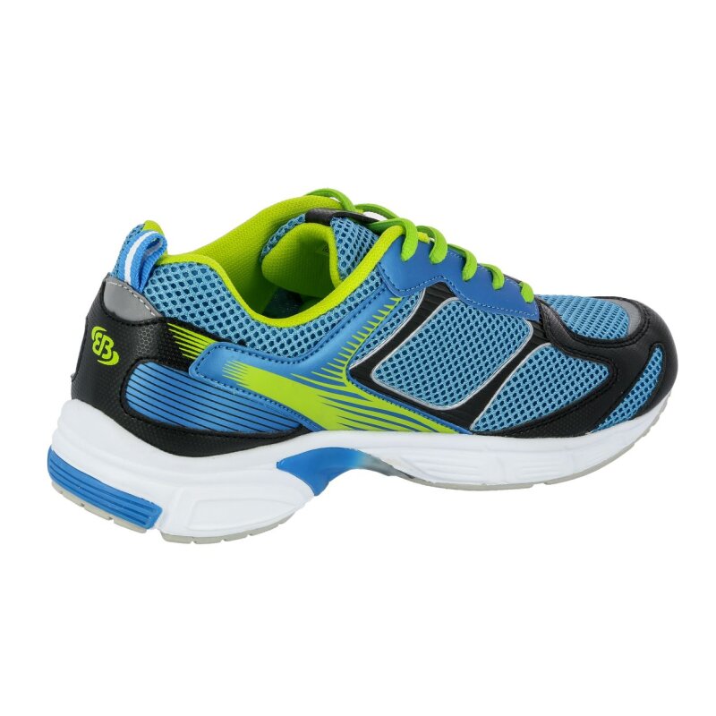 Brütting Runaway blau/schwarz/lemon 39 - Sportschuh Herren