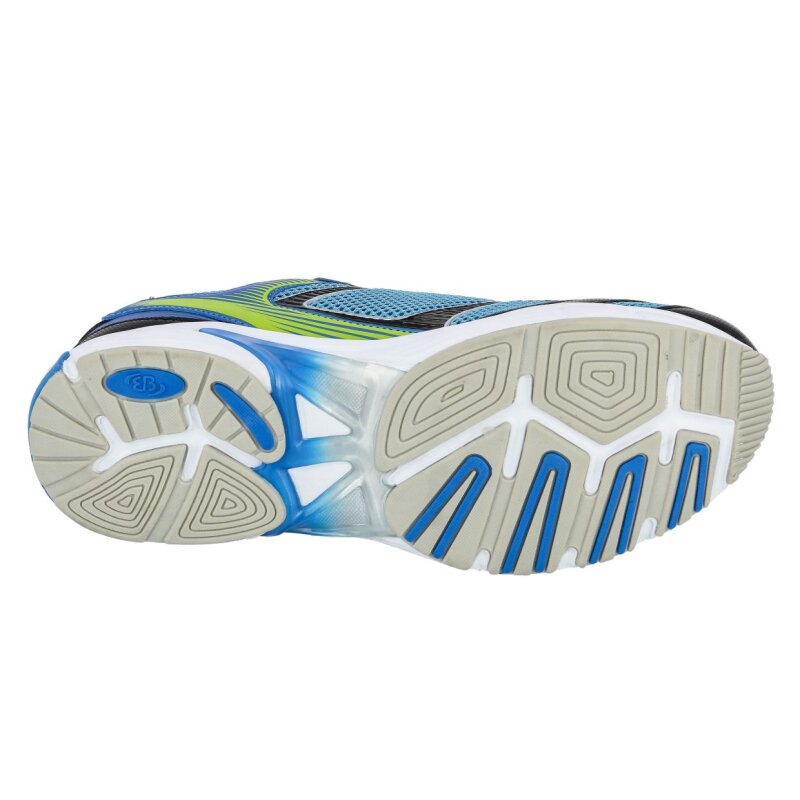 Brütting Runaway blau/schwarz/lemon 39 - Sportschuh Herren