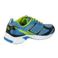 Brütting Joggingschuh Runaway - blau/schwarz/lemon 44
