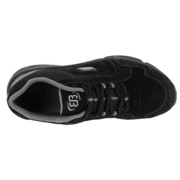 Brütting Sneaker Circle - schwarz/silber 45