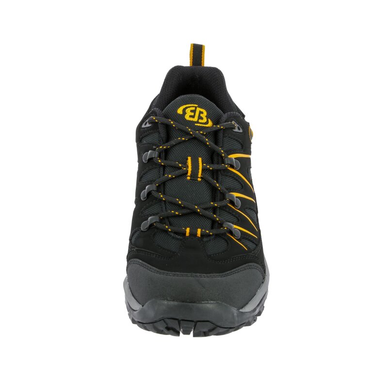 Brütting Mount Hunter Low schwarz/gelb - Trekkingschuh Herren