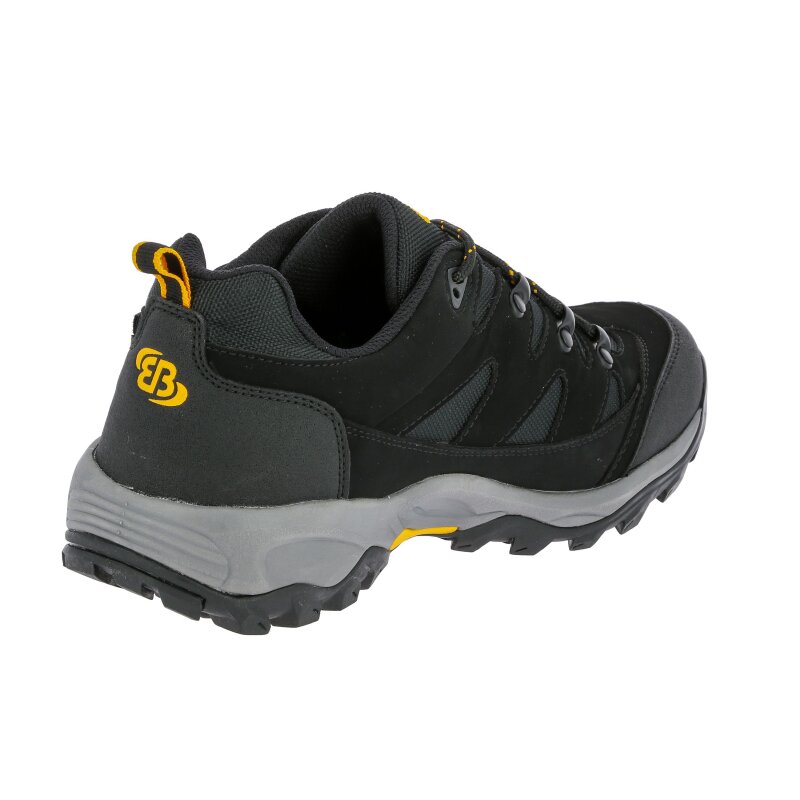 Brütting Mount Hunter Low schwarz/gelb - Trekkingschuh Herren