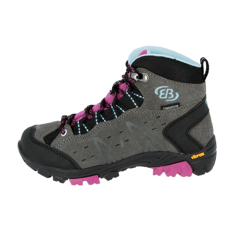 Brütting Mount Bona High Kids grau/lila/blau