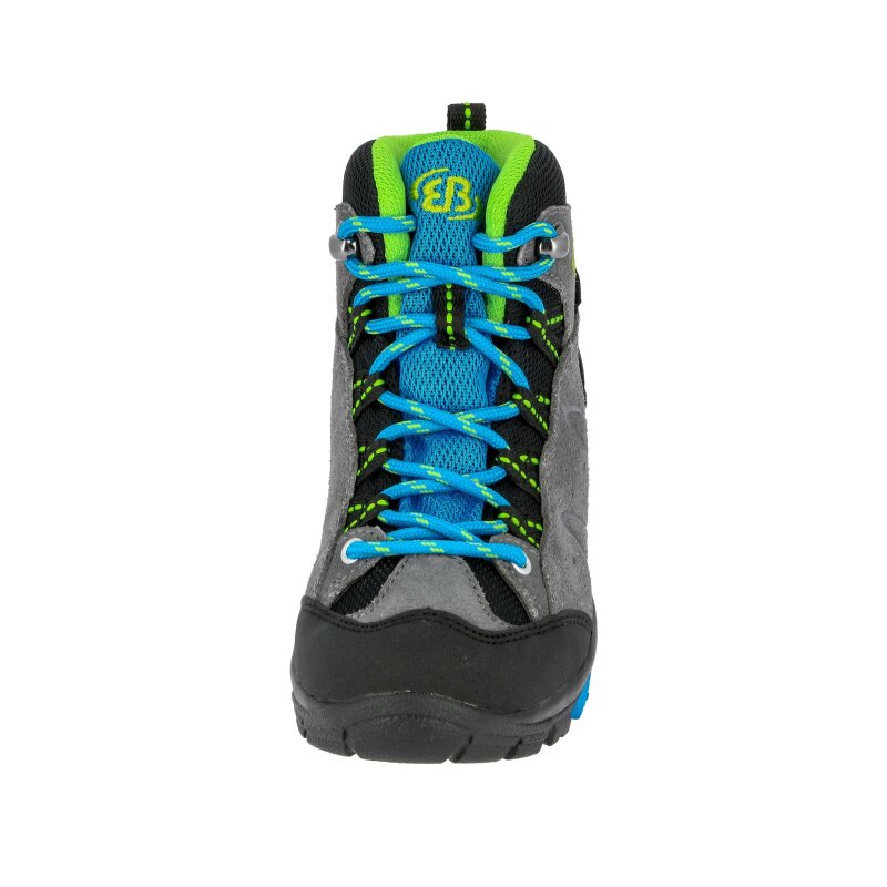 Brütting Mount Bona High Kids grau/blau/lemon 40