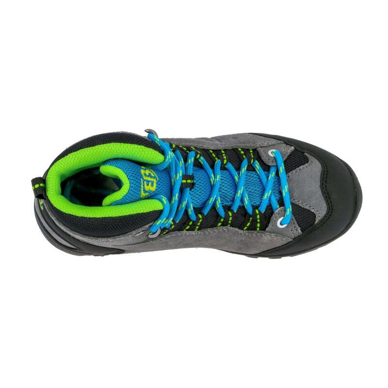 Brütting Mount Bona High Kids grau/blau/lemon 40