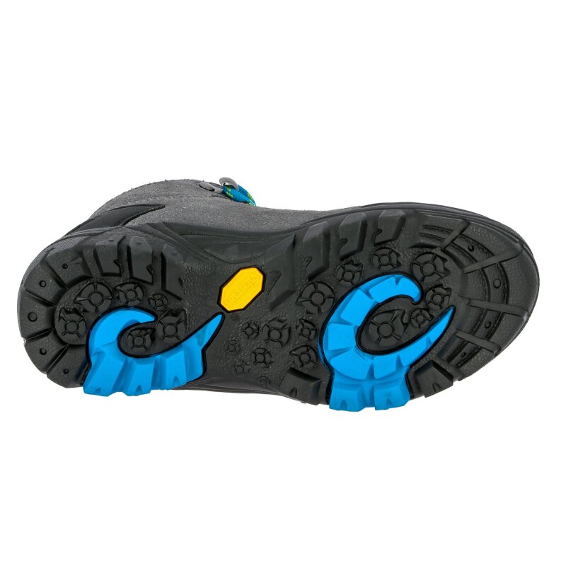 Brütting Mount Bona High Kids grau/blau/lemon 40