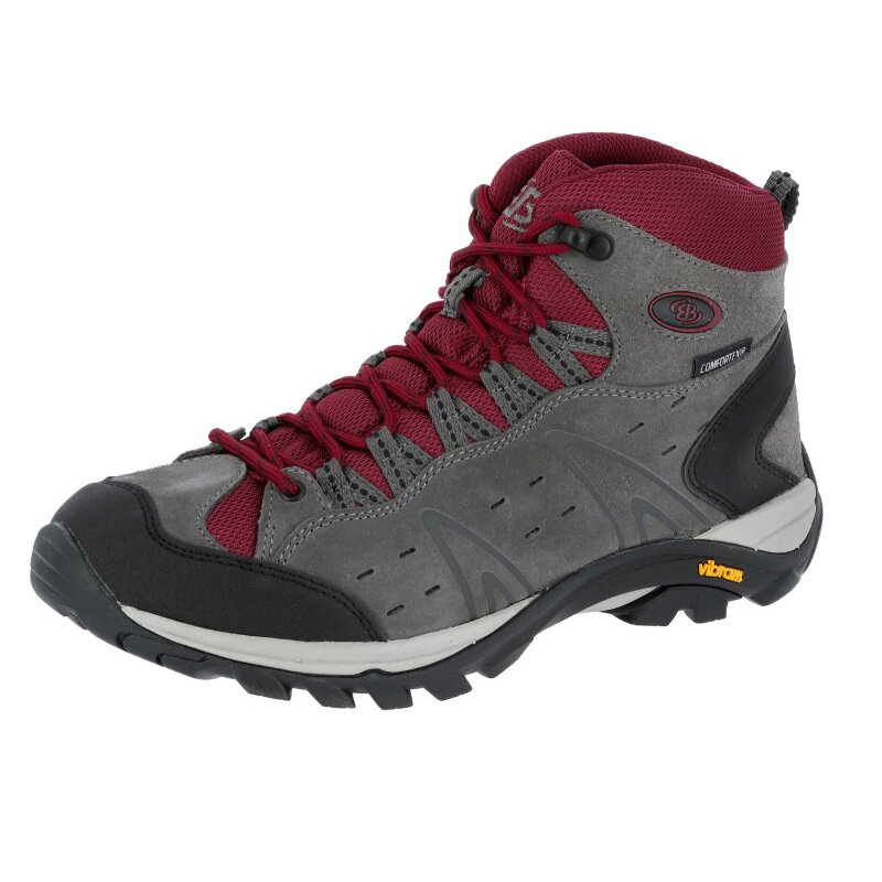 Brütting Mount Bona High grau/bordeaux 38