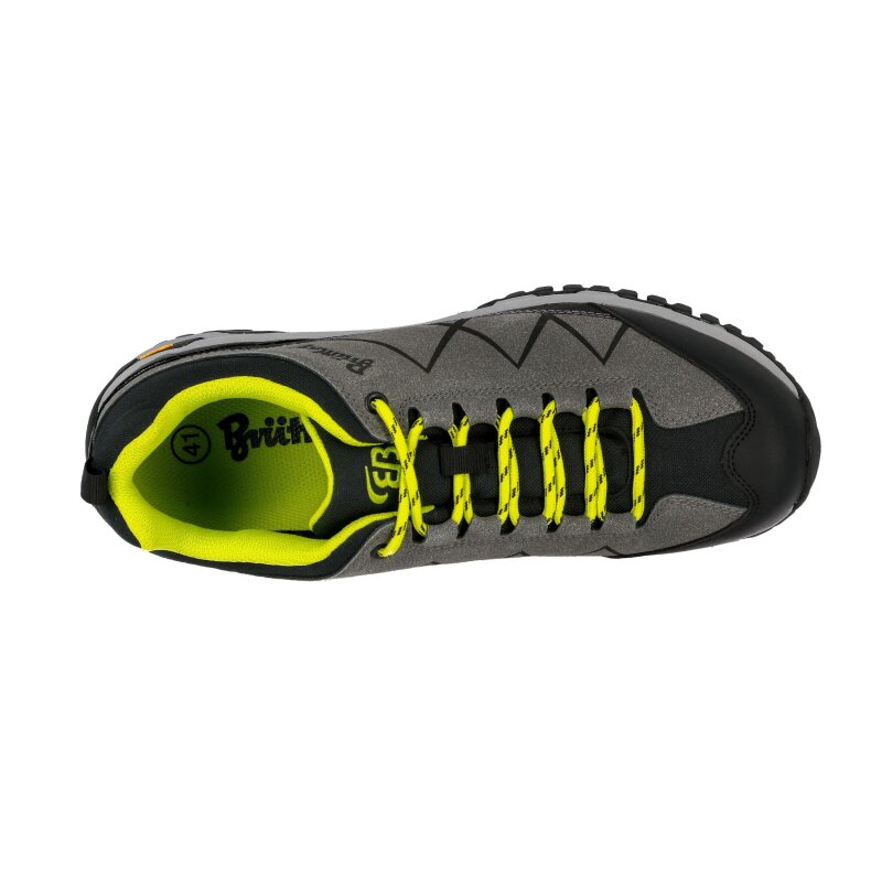 Brütting Kansas anthrazit/schwarz/lemon 42 - Trekkingschuh Herren