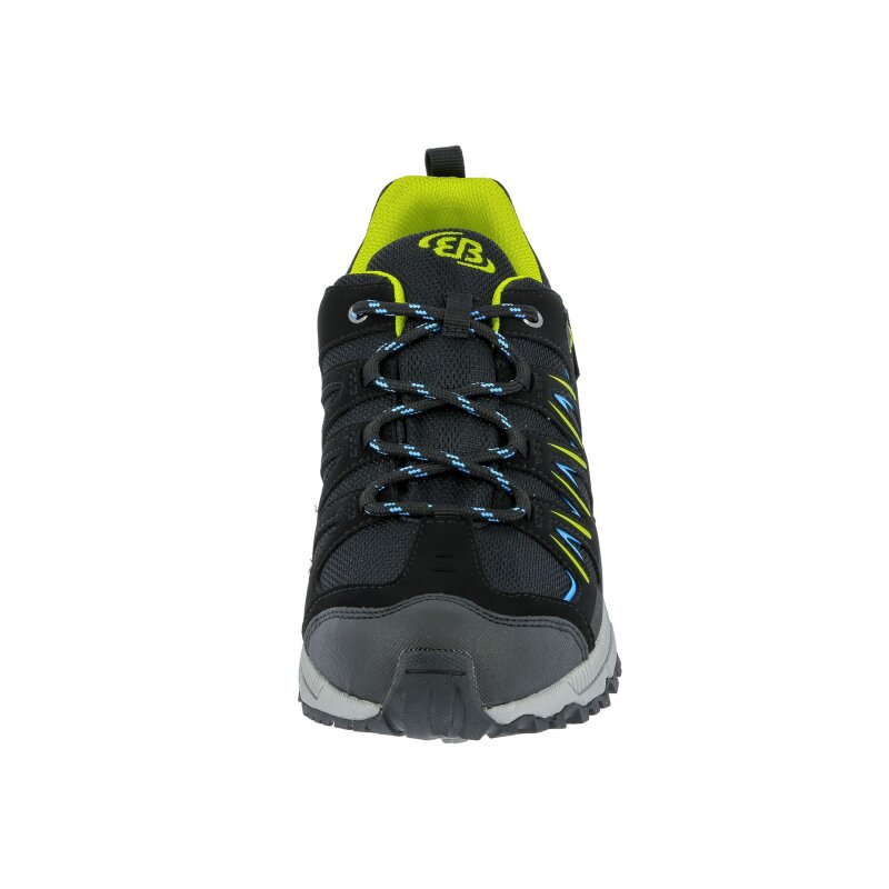 Brütting Expedition schwarz/lemon/blau 40 - Trekkingschuh Herren