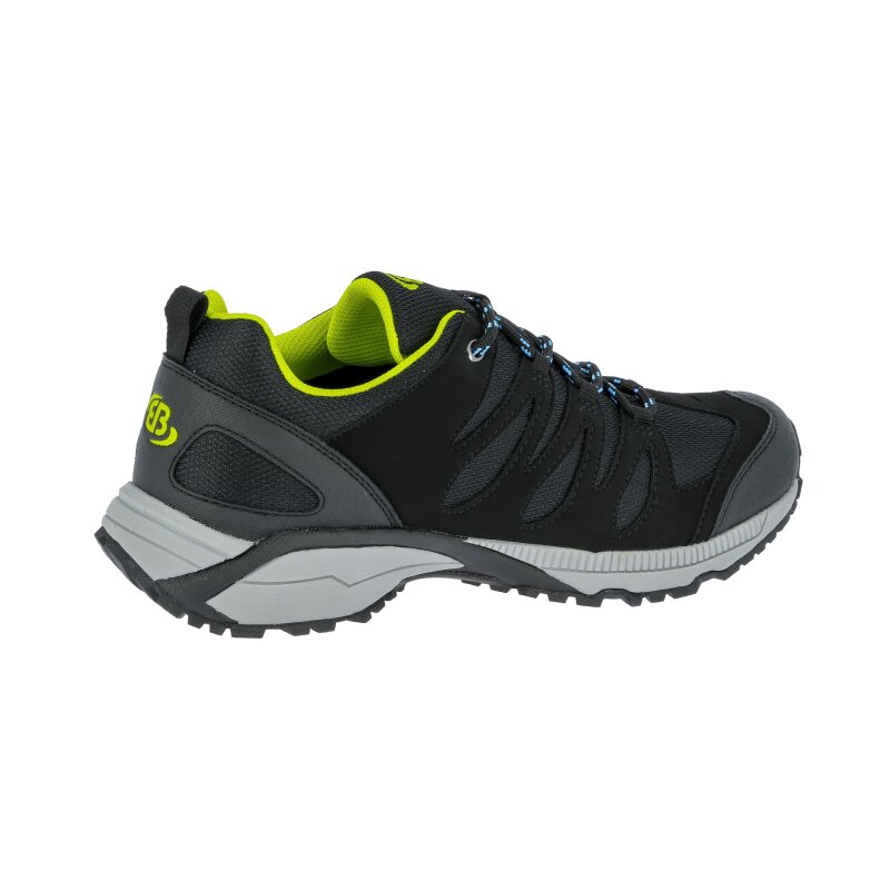 Brütting Expedition schwarz/lemon/blau 40 - Trekkingschuh Herren