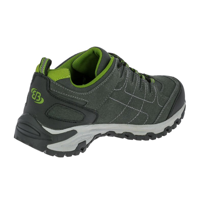 Brütting Mount Shasta Low anthrazit/grün - Trekkingschuh Herren