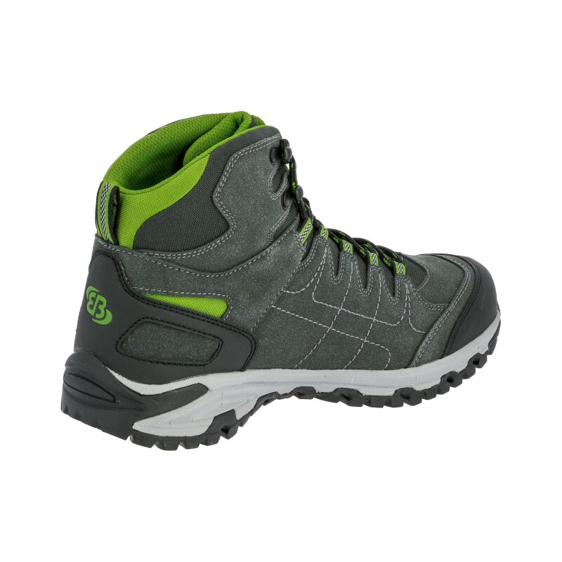 Brütting Mount Shasta High anthrazit/grün - Trekkingschuh Herren