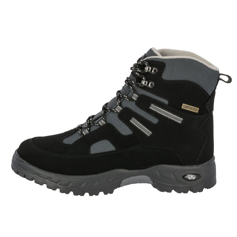 LICO Flake Schwarz/Grau - Winterstiefel Herren