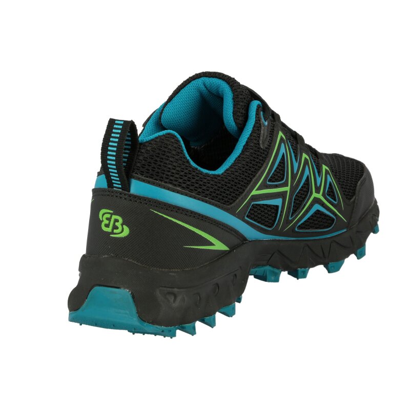 Brütting Power schwarz/petrol/grün 44