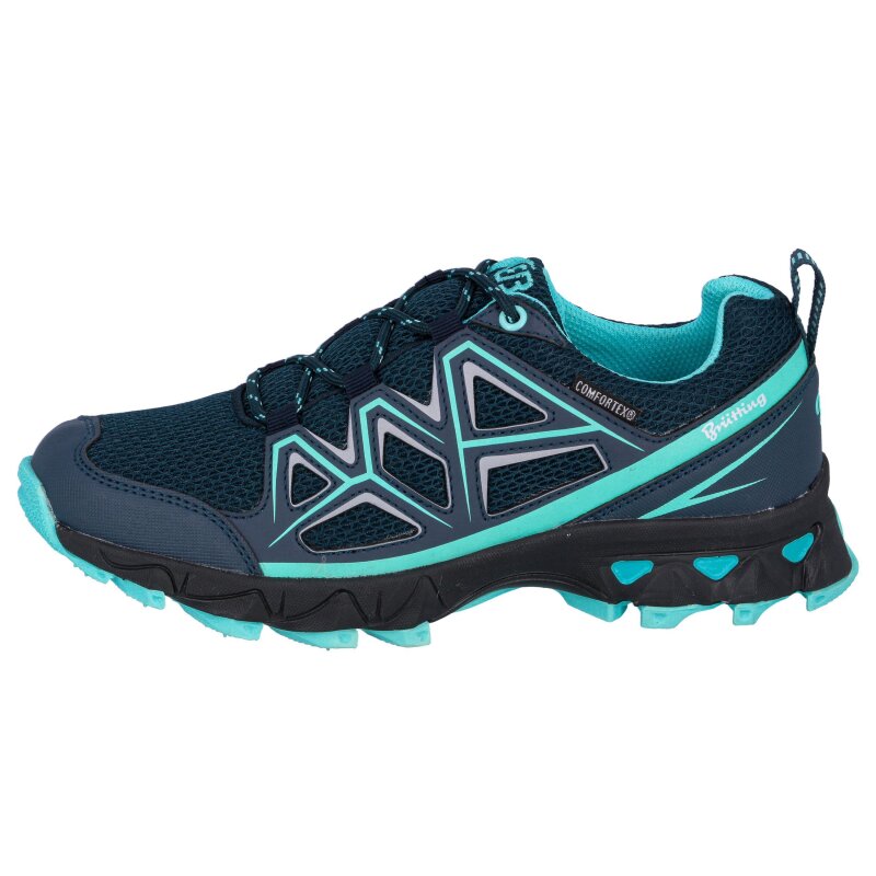 Brütting Power marine/türkis - Trekkingschuh Damen