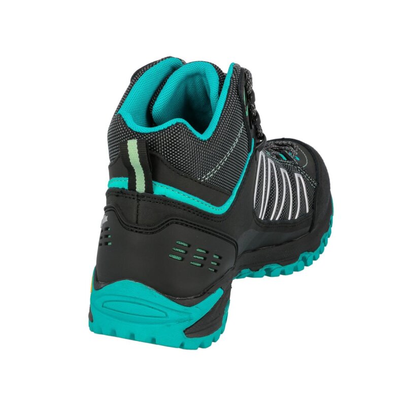 Brütting Mount Meloni schwarz/türkis 42 - Trekkingschuh Damen
