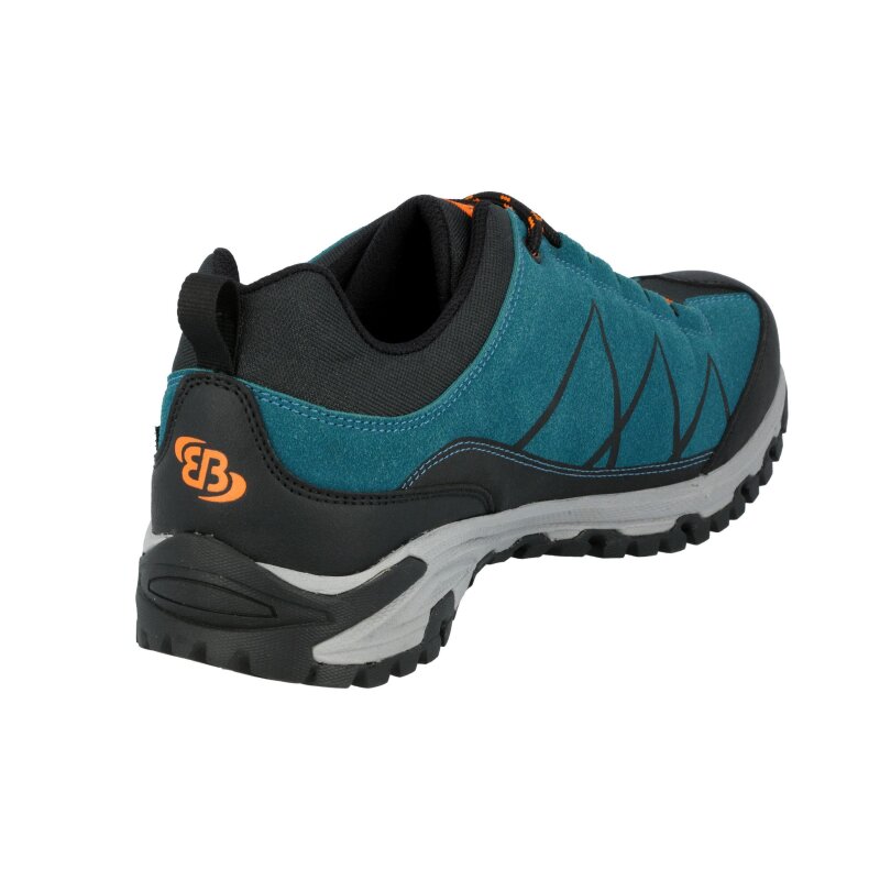 Brütting Kansas petrol/schwarz/orange - Trekkingschuh Herren