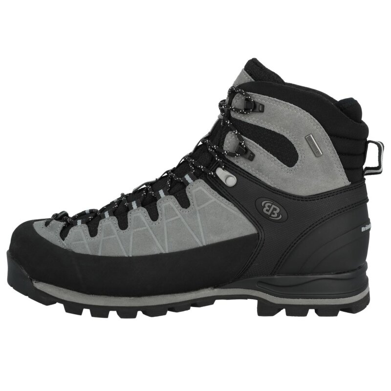 Brütting Mount Tasman grau/schwarz 45 - Trekkingschuh Herren
