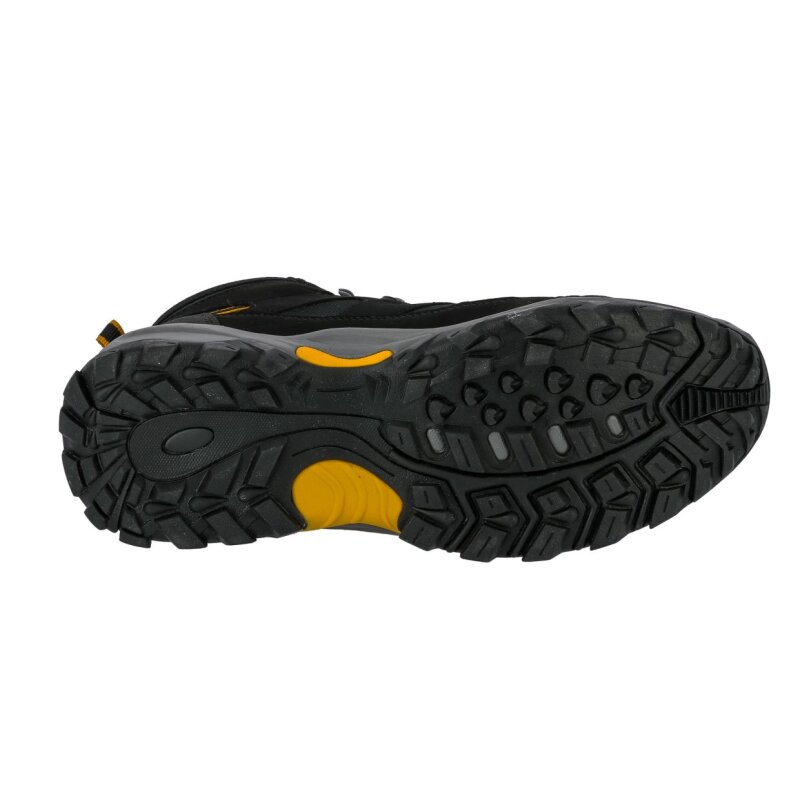 Brütting Mount Hunter High schwarz/gelb - Trekkingschuh Herren