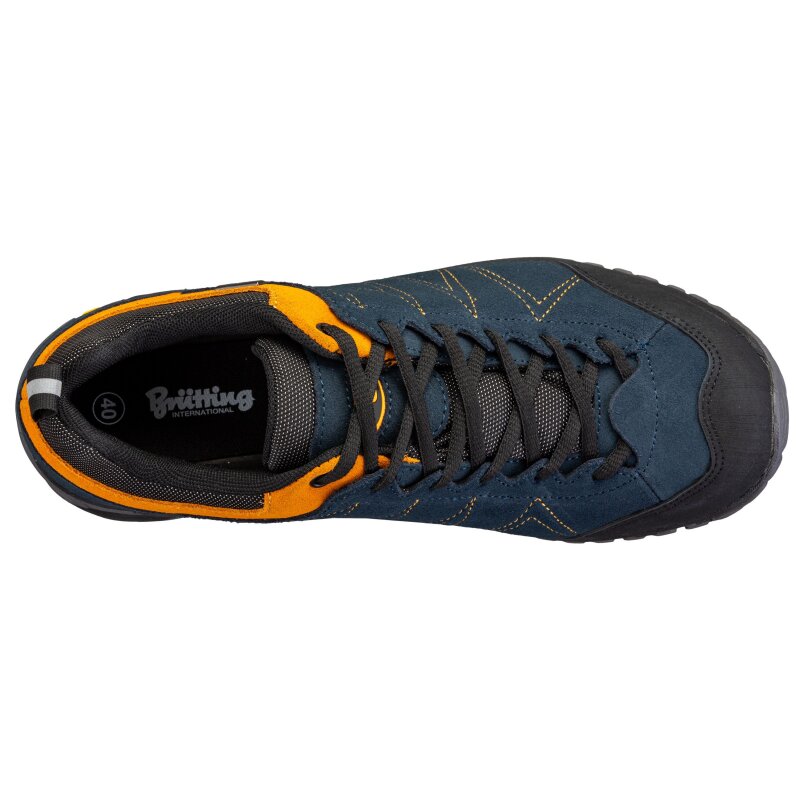 Brütting Mount Kapela Low marine/orange - Trekkingschuh Herren