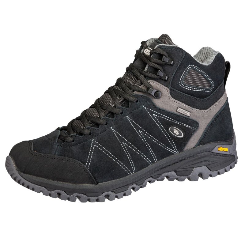 Brütting Mount Kapela High schwarz/grau - Trekkingschuh Herren 42