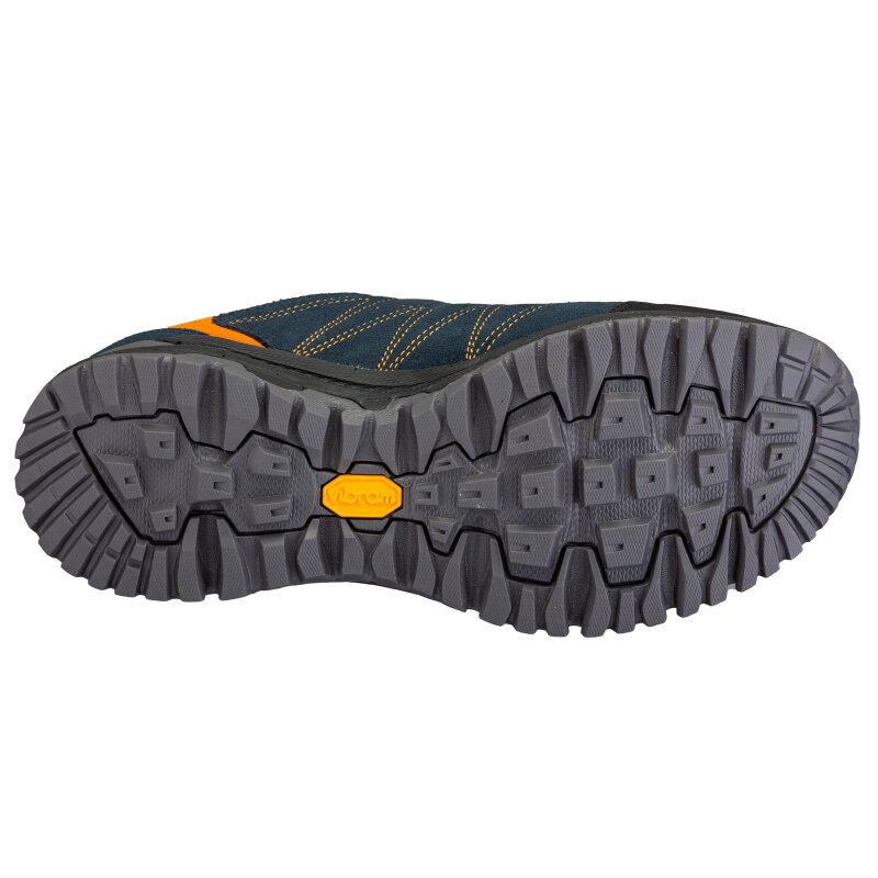 Brütting Mount Kapela Low marine/orange - Trekkingschuh Herren 36