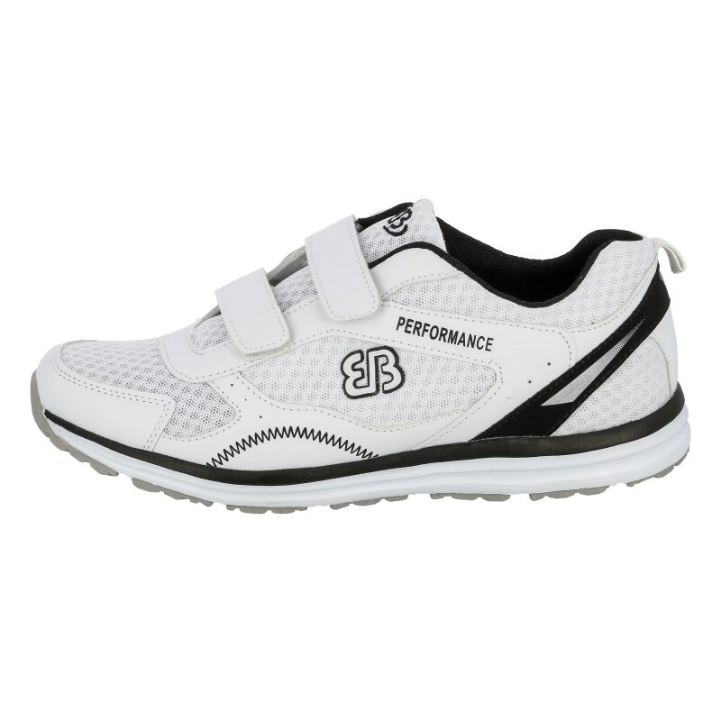 Brütting Performance V weiss/schwarz 47 - Sportschuh Herren