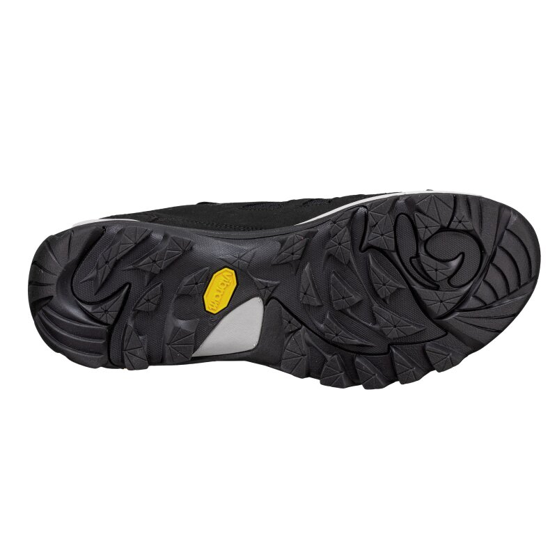 Brütting Mount Frakes Low schwarz/grau/lemon 44 - Trekkingschuh Herren