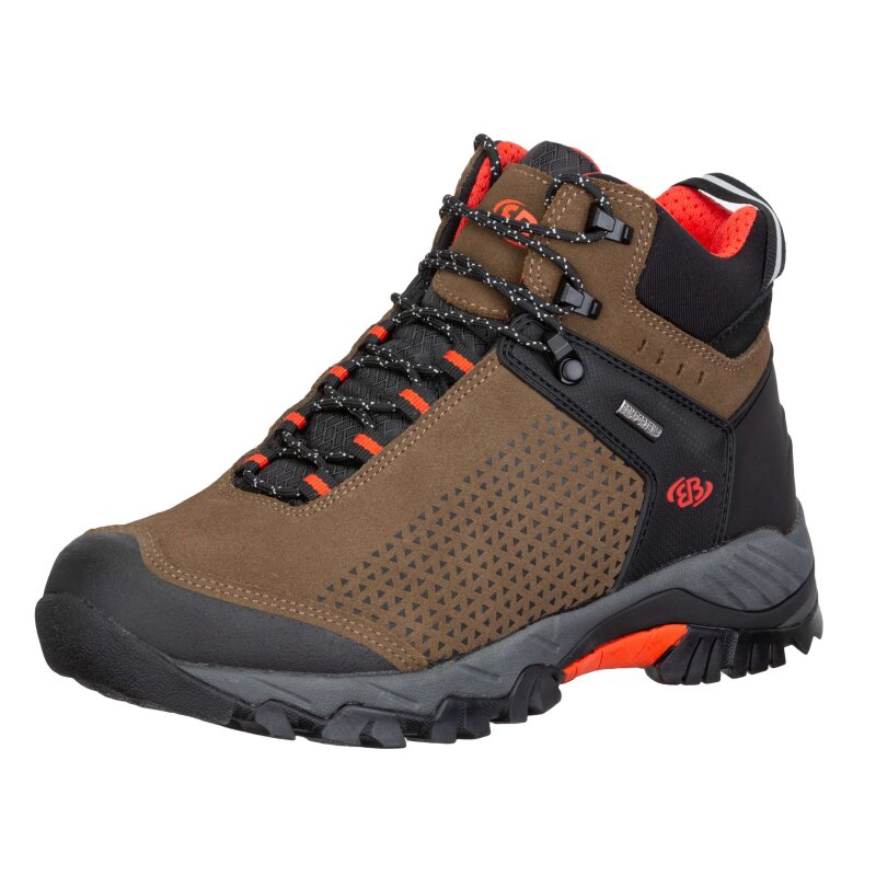 Brütting Mount Foraker High braun/orange - Trekkingschuh Herren