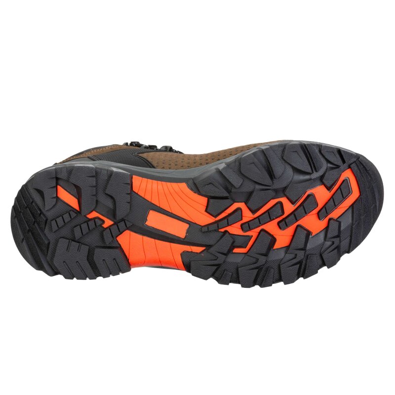 Brütting Mount Foraker High braun/orange - Trekkingschuh Herren