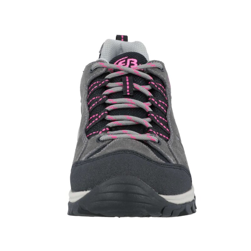 Brütting Mount Bona Low grau/schwarz/pink