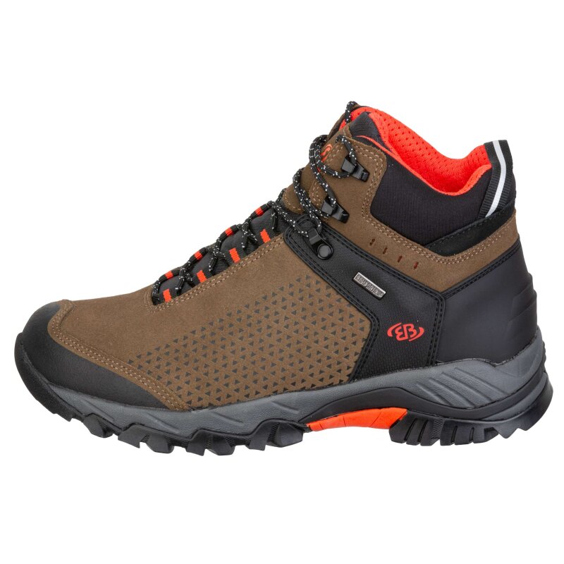 Brütting Mount Foraker High braun/orange 39 - Trekkingschuh Herren