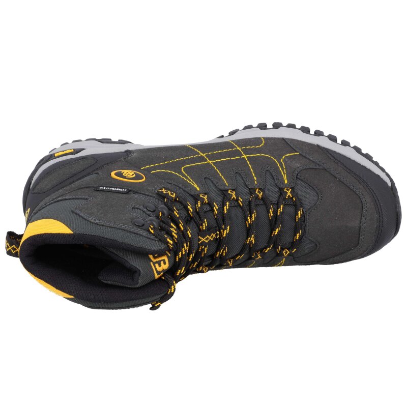 Brütting Mount Shasta High anthrazit/gelb - Trekkingschuh Herren