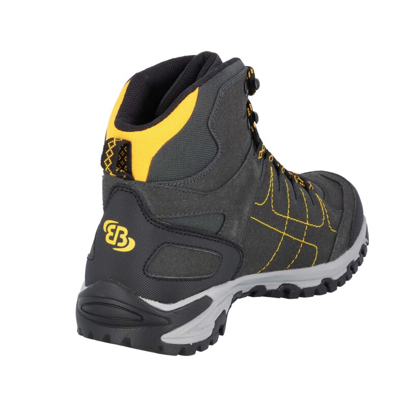Brütting Mount Shasta High anthrazit/gelb - Trekkingschuh Herren 39