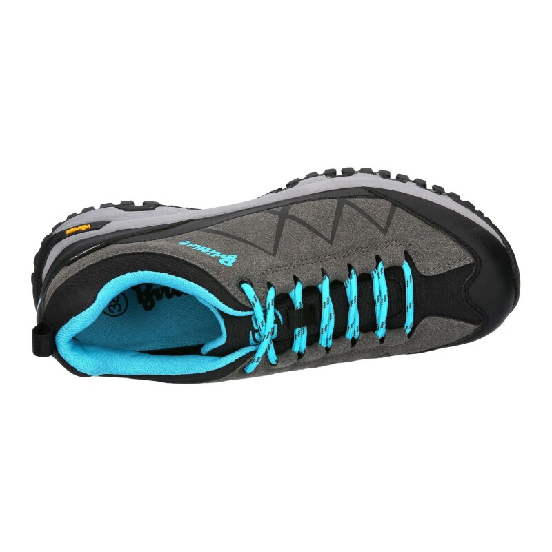 Brütting Kansas grau/schwarz/türkis