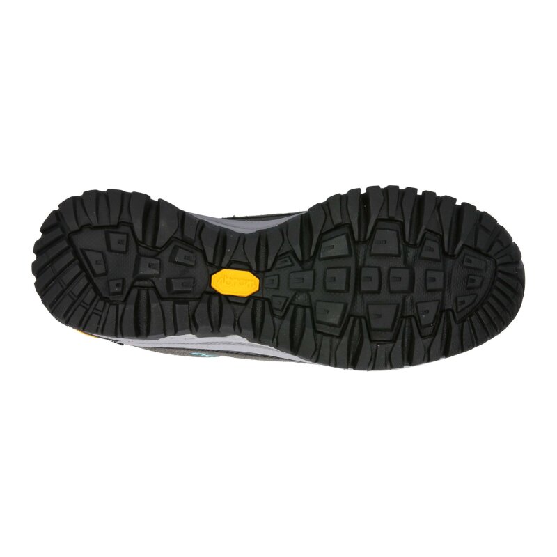 Brütting Kansas grau/schwarz/türkis