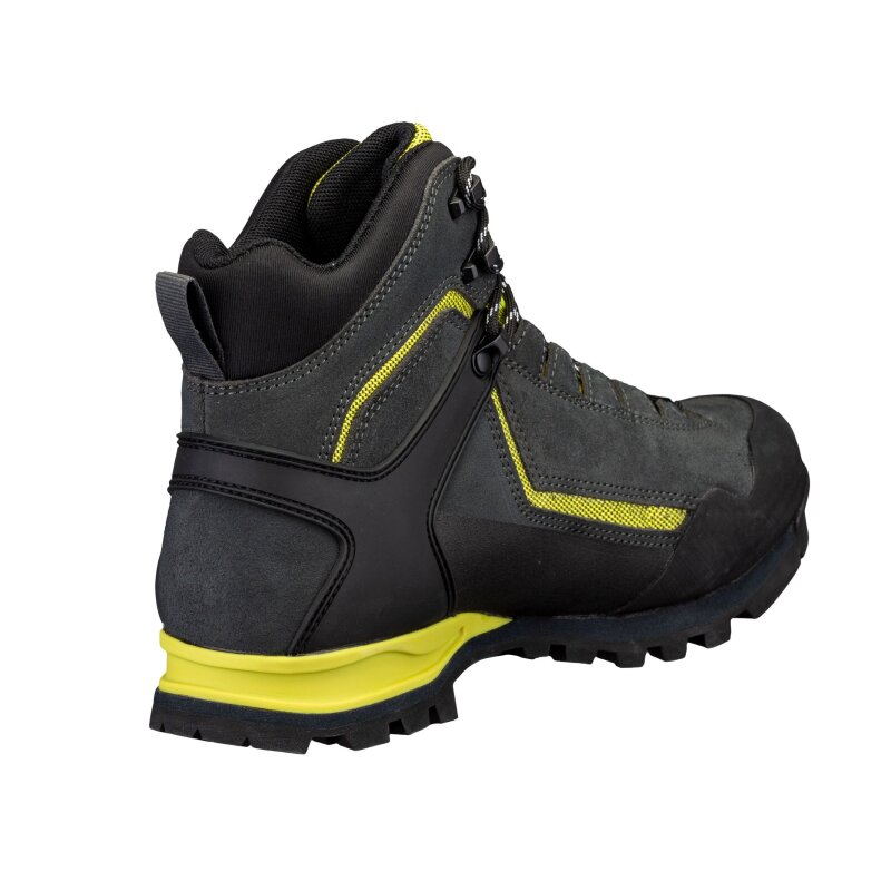 Brütting Mount Brandon High schwarz/gelb 38 - Trekkingschuh Herren
