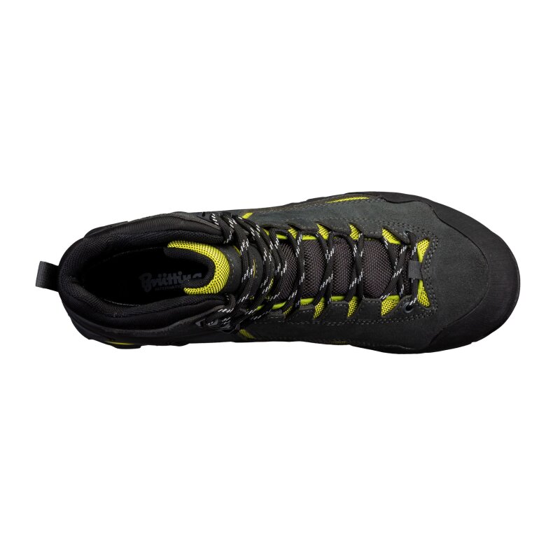 Brütting Mount Brandon High schwarz/gelb 38 - Trekkingschuh Herren