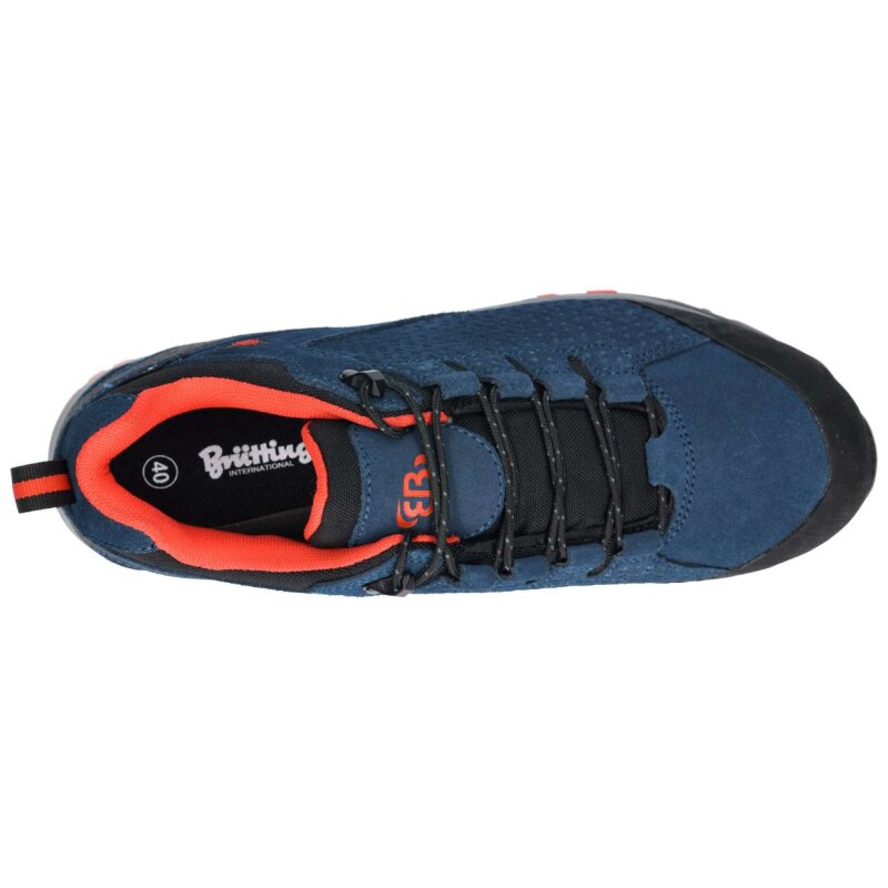 Brütting Mount Trish Low marine/orange - Trekkingschuh Herren