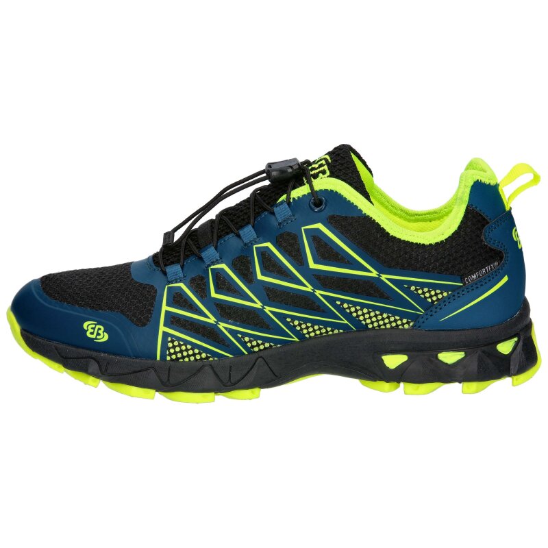 Brütting Mission petrol/schwarz/lemon - Trekkingschuh Herren