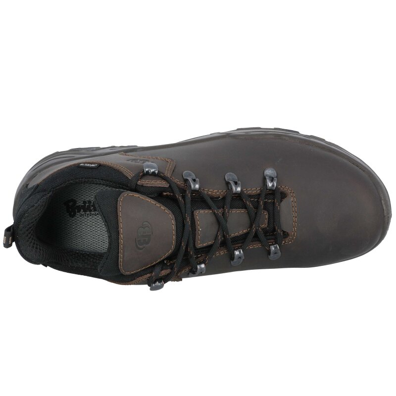 Brütting Bertolo Low dunkelbraun - Trekkingschuh Herren