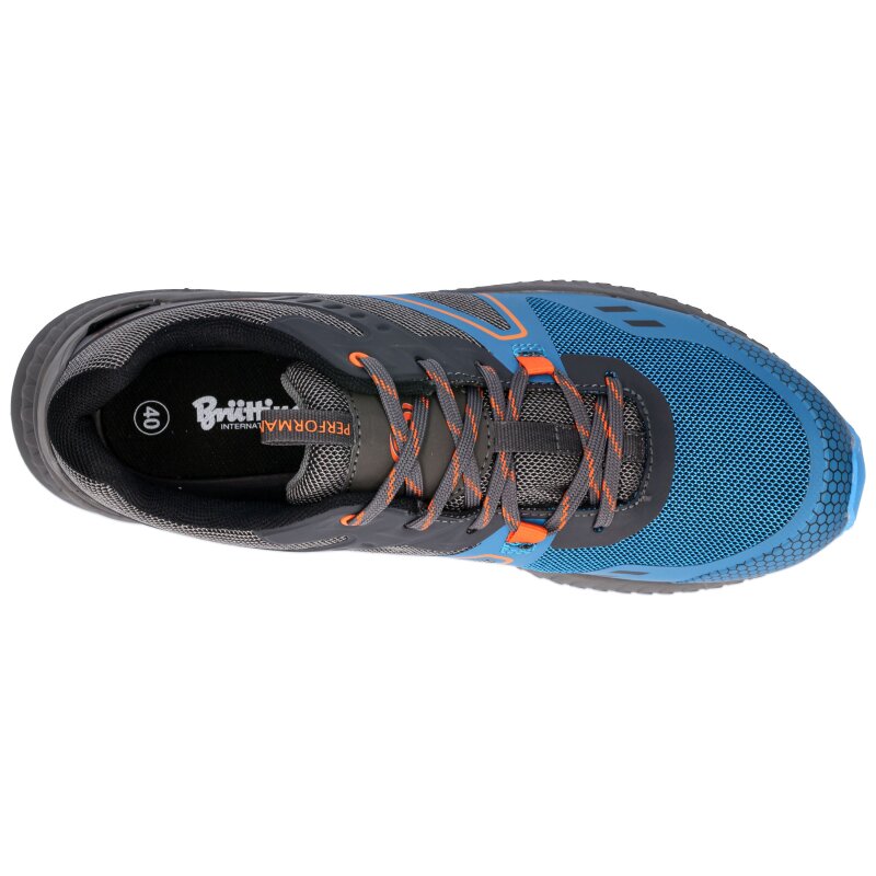 Brütting Argos anthrazit/royalblau - Trekkingschuh Herren
