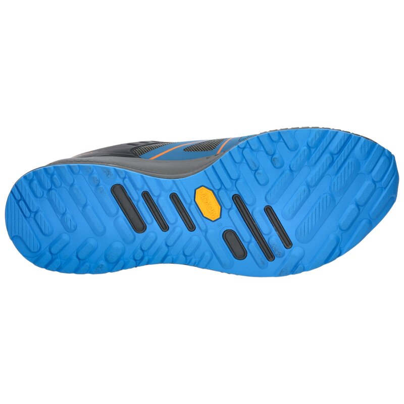 Brütting Argos anthrazit/royalblau - Trekkingschuh Herren