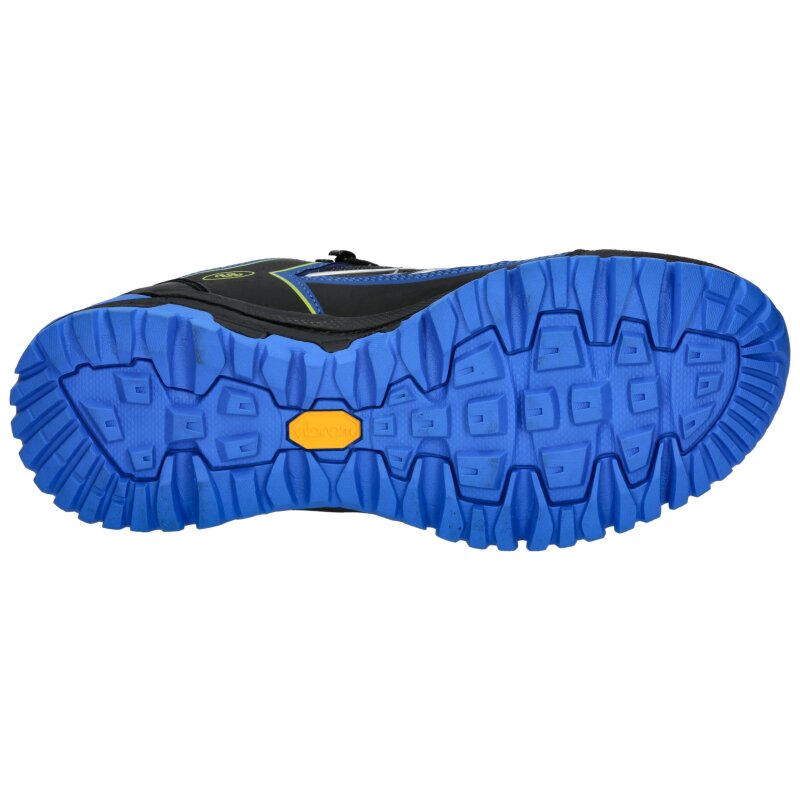 Brütting Mount Root schwarz/blau/lemon - Trekkingschuh Herren