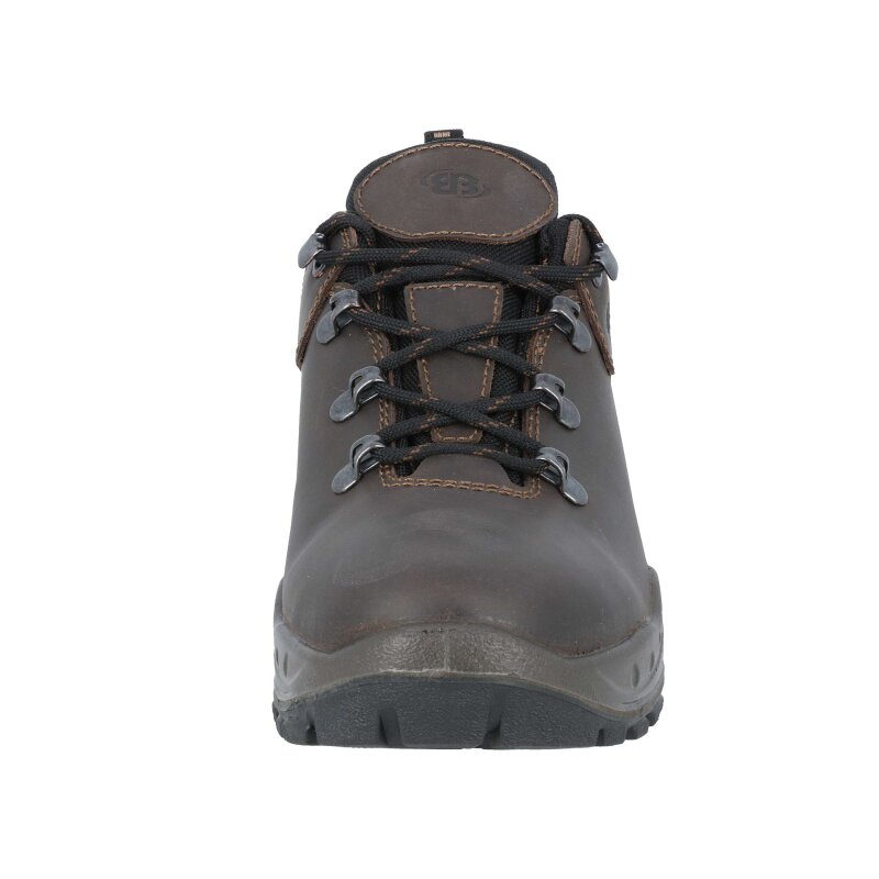 Brütting Bertolo Low dunkelbraun 45 - Trekkingschuh Herren