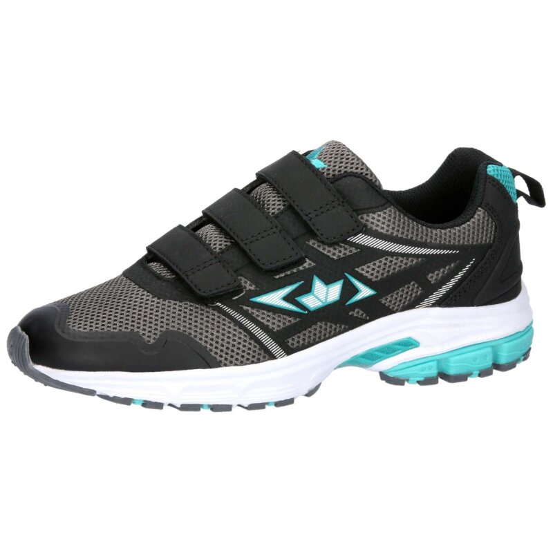 LICO Pelias V grau/schwarz/türkis 37