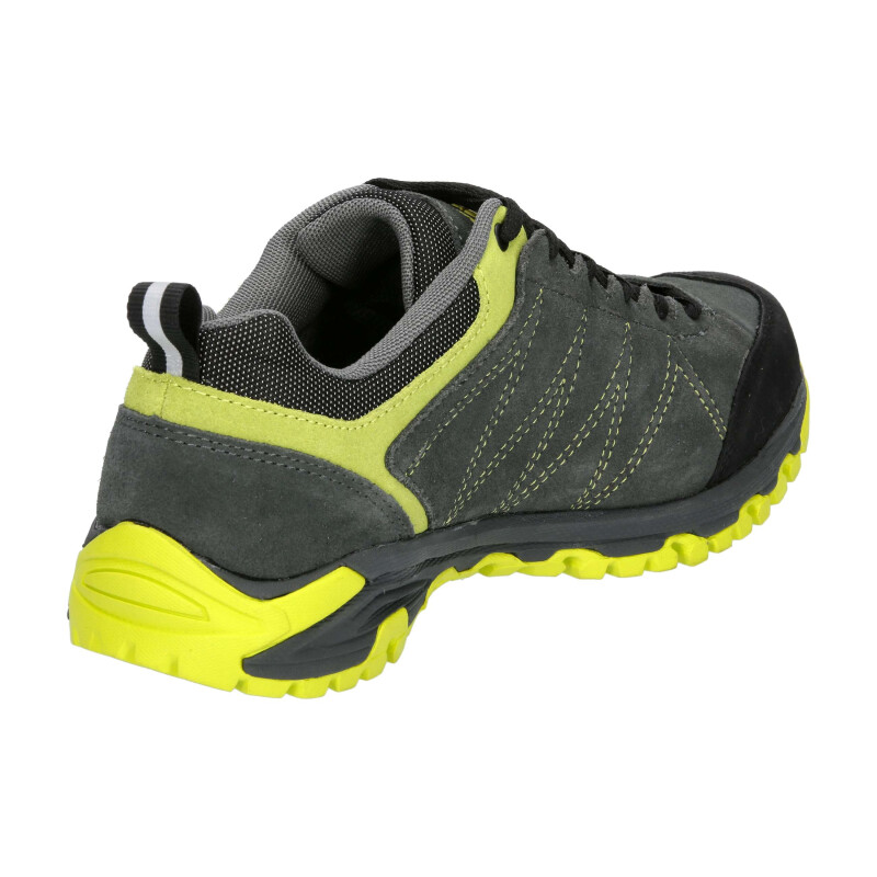 Brütting Mount Kapela Low grau/lemon 46 - Trekkingschuh Herren