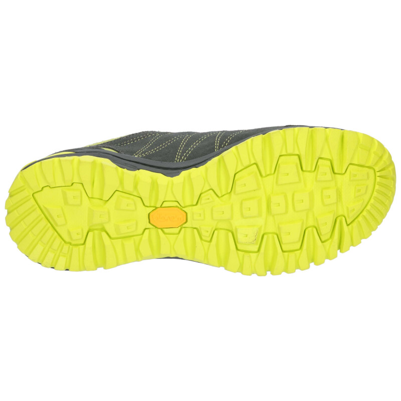 Brütting Mount Kapela Low grau/lemon 46 - Trekkingschuh Herren